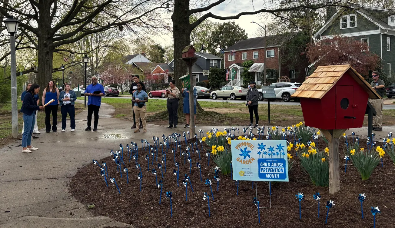 Alexandria Celebrates Women to plant pinwheel garden for Child Abuse Prevention Month on April 3