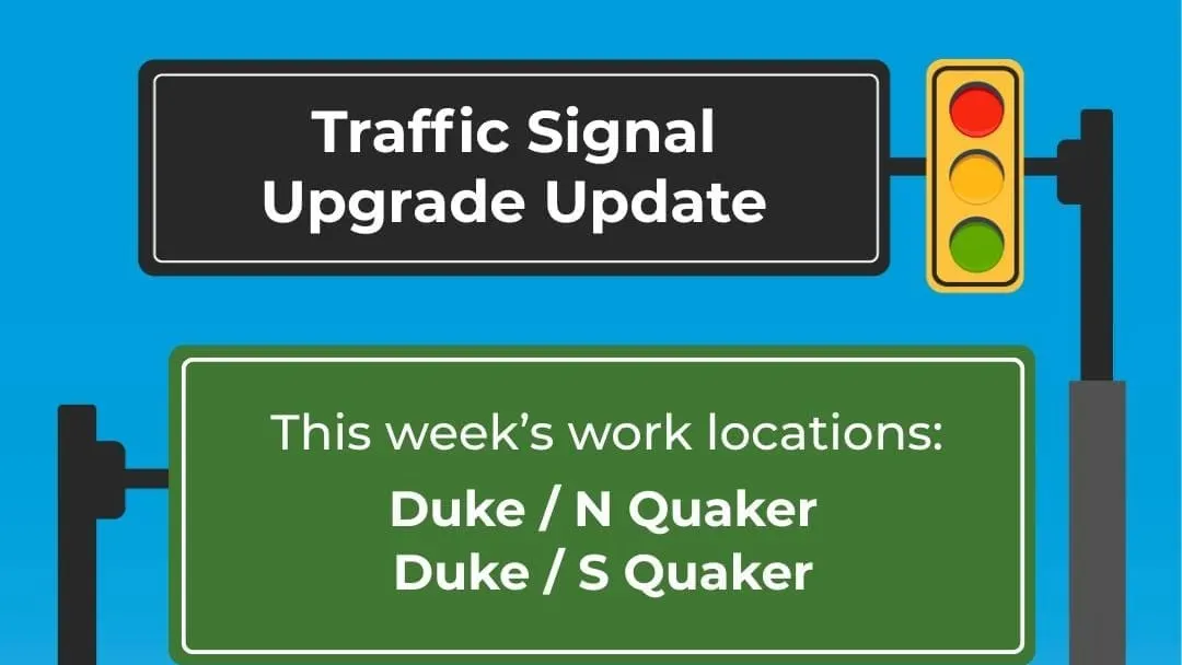 Adaptive signal upgrades reach Duke and Quaker Lane intersections this week