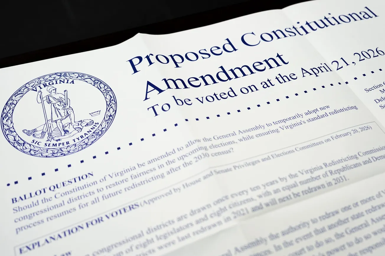 Virginia Supreme Court considers whether to block voter-approved US House map favoring Democrats