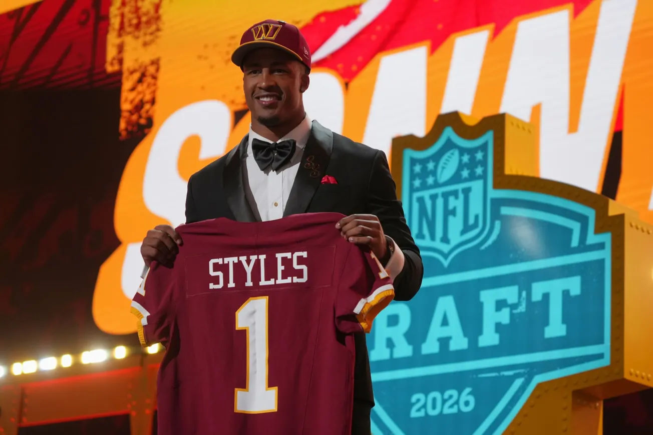 Commanders select Ohio State LB Sonny Styles with the 7th pick in the NFL draft