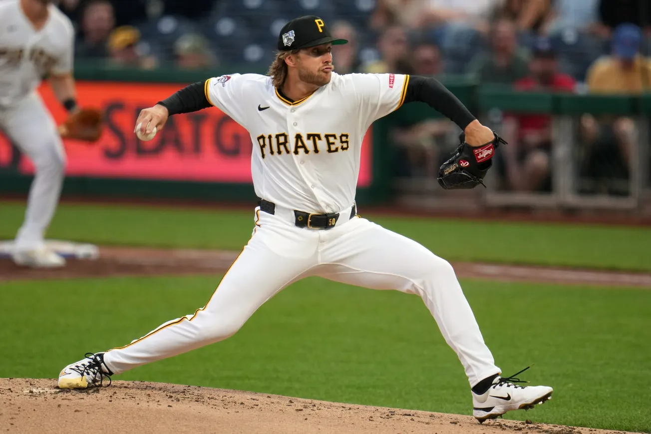 Carmen Mlodzinski tosses 6 dominant innings as the Pirates top the Nationals 2-0