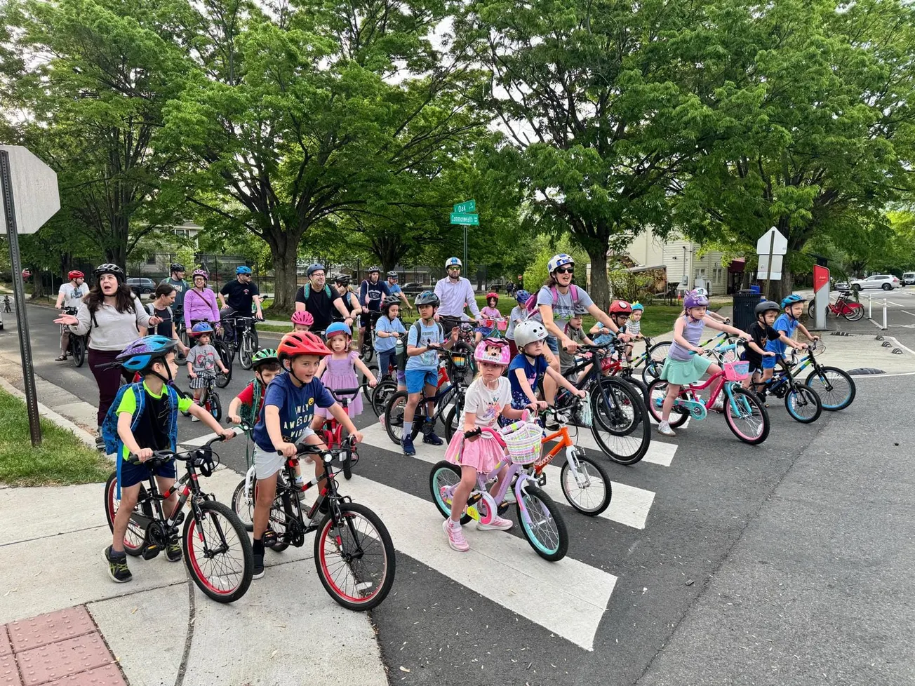 First Gentleman Adam Spanberger joins Brooks Bike Bus for biggest ride yet
