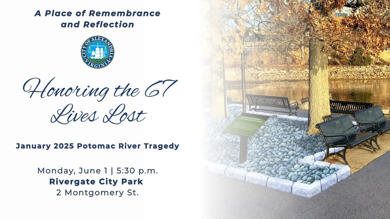 Alexandria to unveil memorial Monday for 67 killed in Potomac River collision