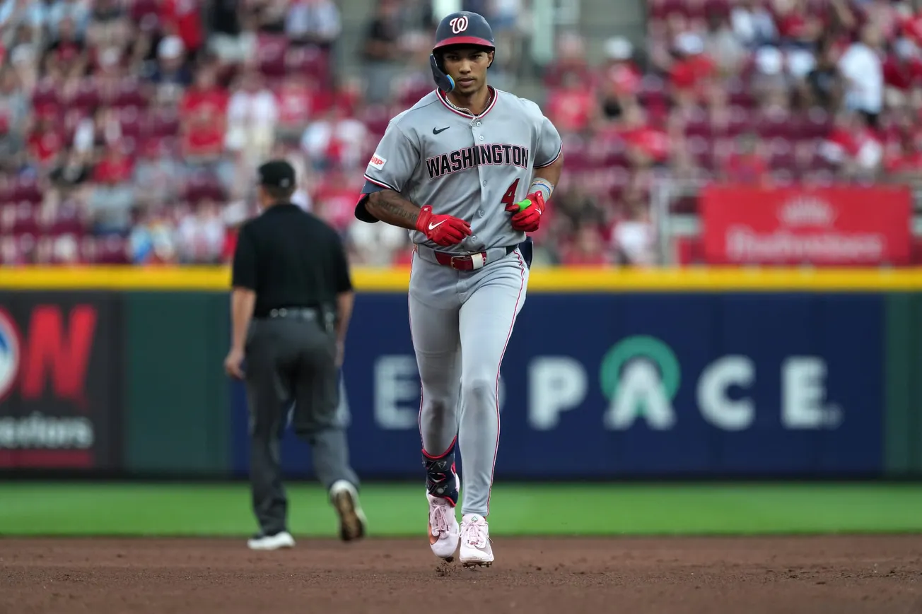 James Wood hits 12th homer and Nationals go deep season-high 6 times in 10-4 win over Reds