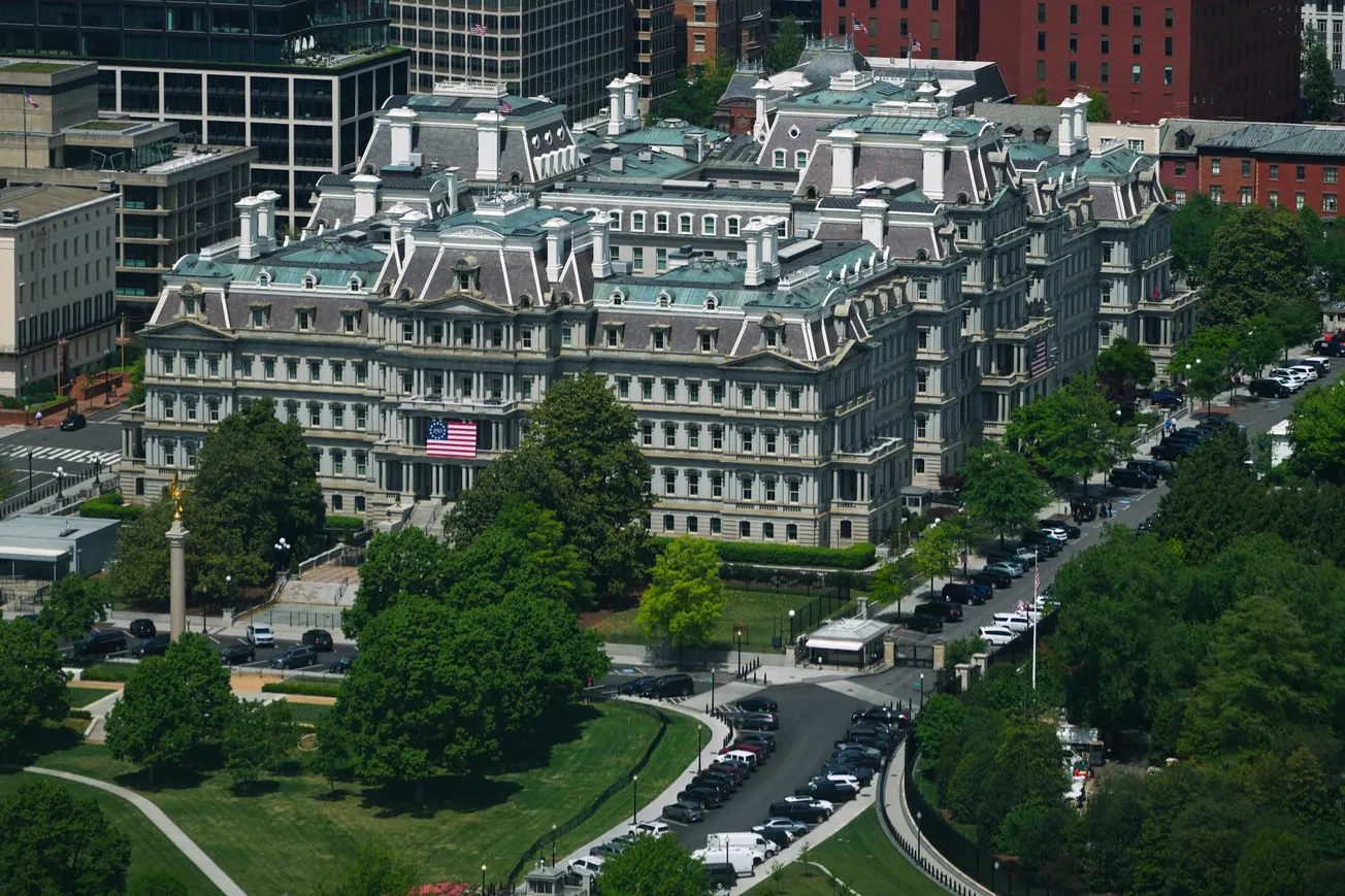Trump's plan to paint the Eisenhower office building could cost at least $7.5M, the White House says