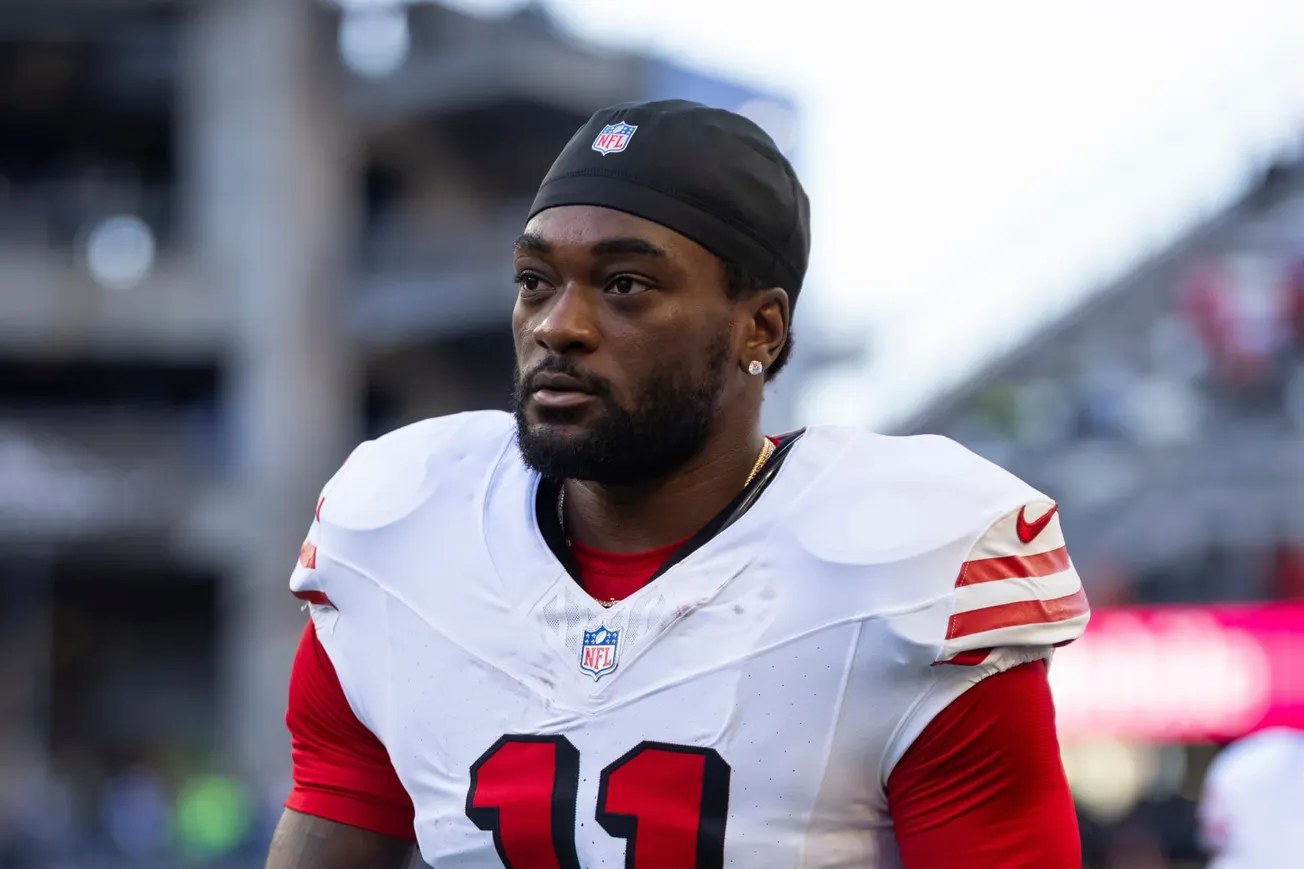 Brandon Aiyuk says he will sign with the Commanders if the 49ers grant his wish for a release