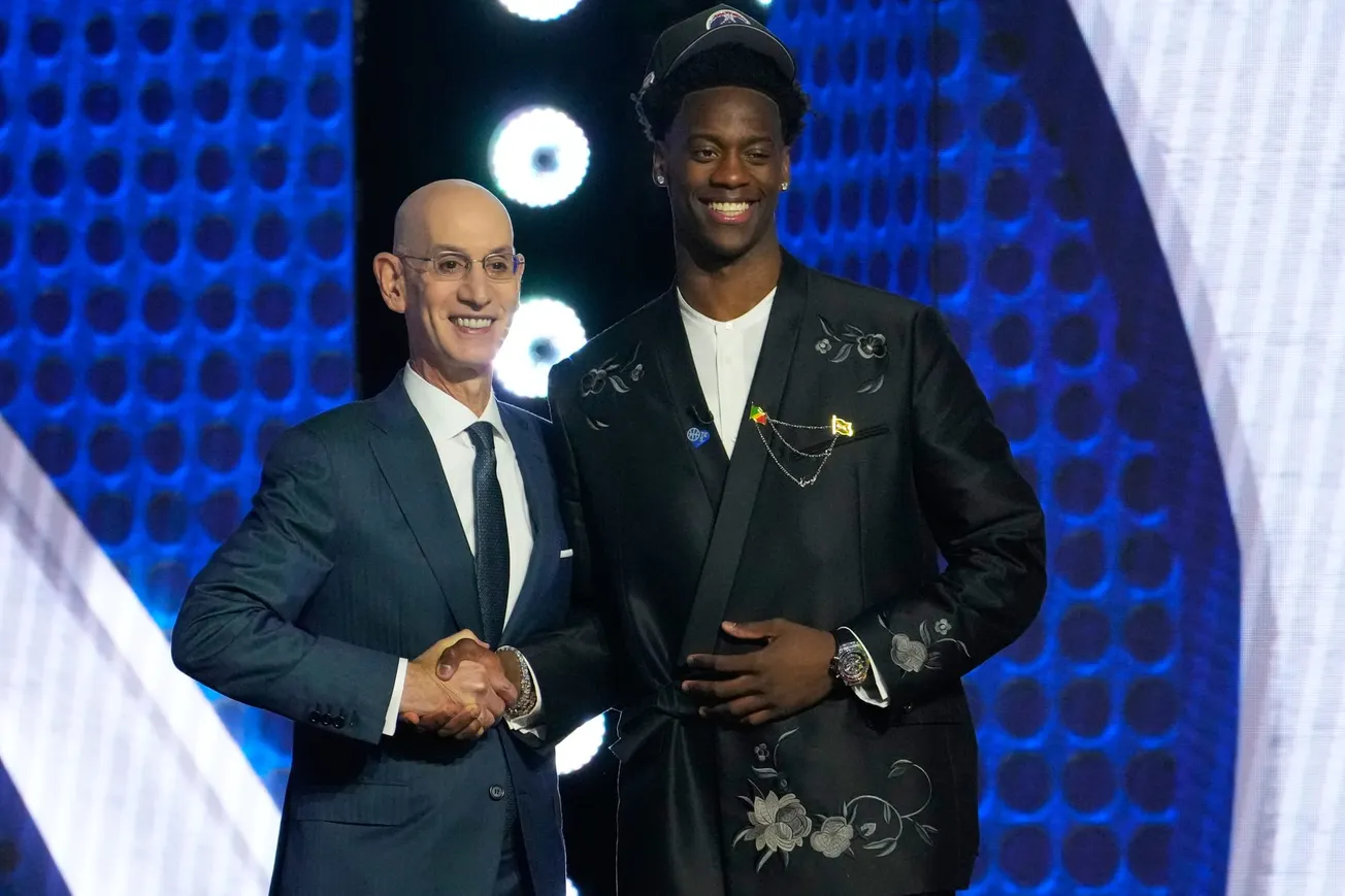 Wizards move up in 2nd round to select Okpara after making Dybantsa the No. 1 pick in the NBA draft