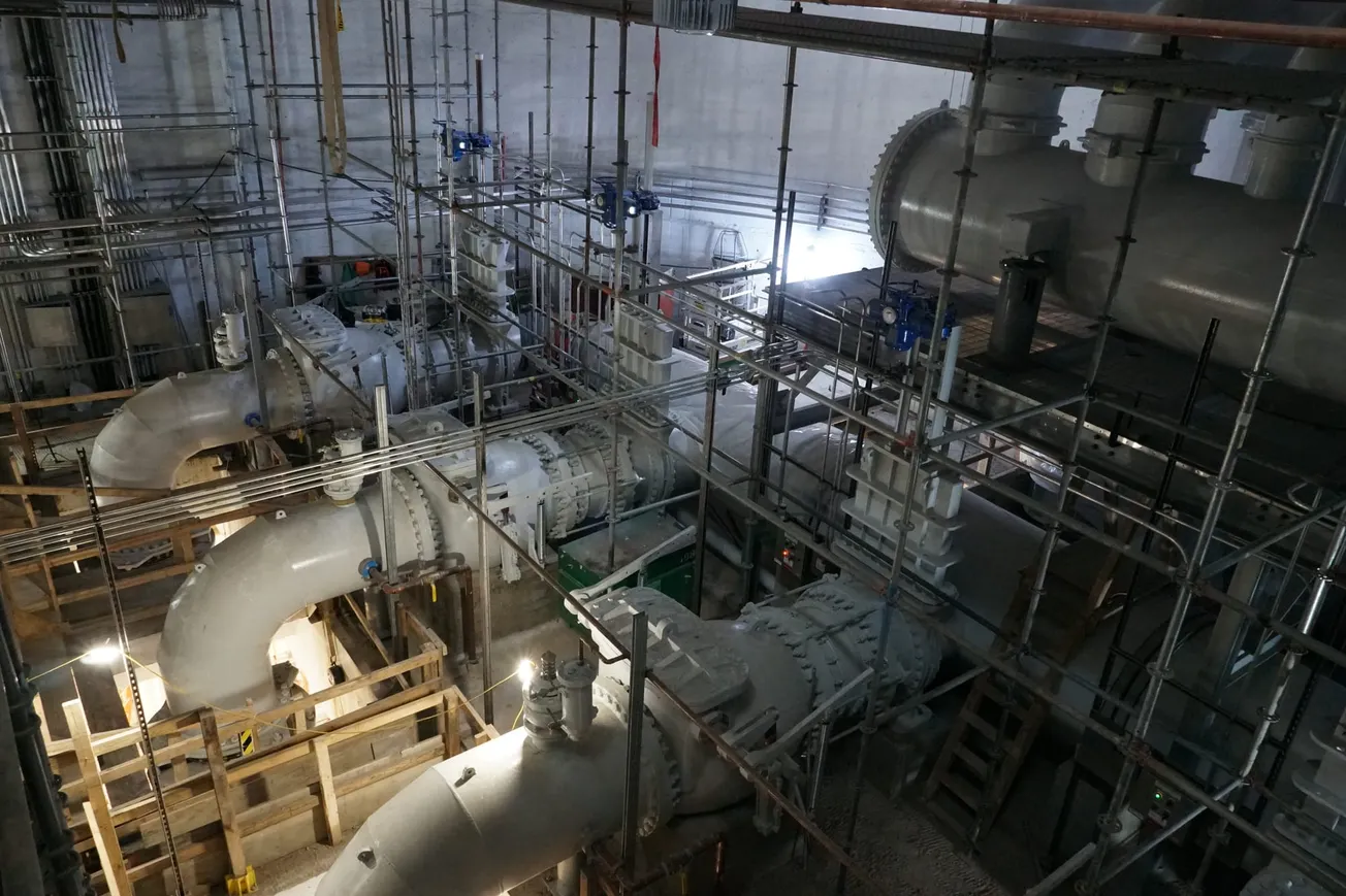 An inside look at the 12-story underground station about to clean up Alexandria's waterways