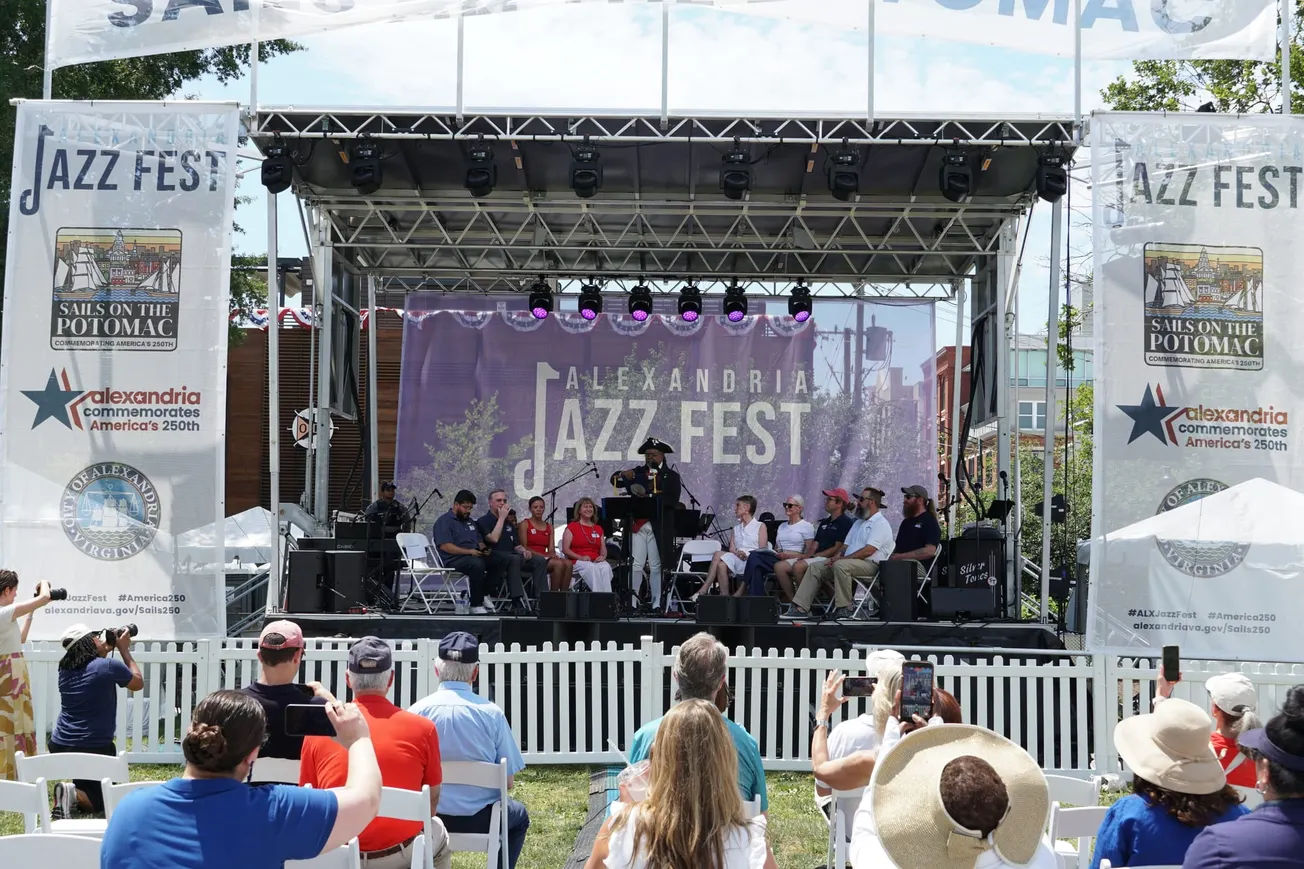 Tall ships, jazz, and a town crier open Sails on the Potomac in Alexandria