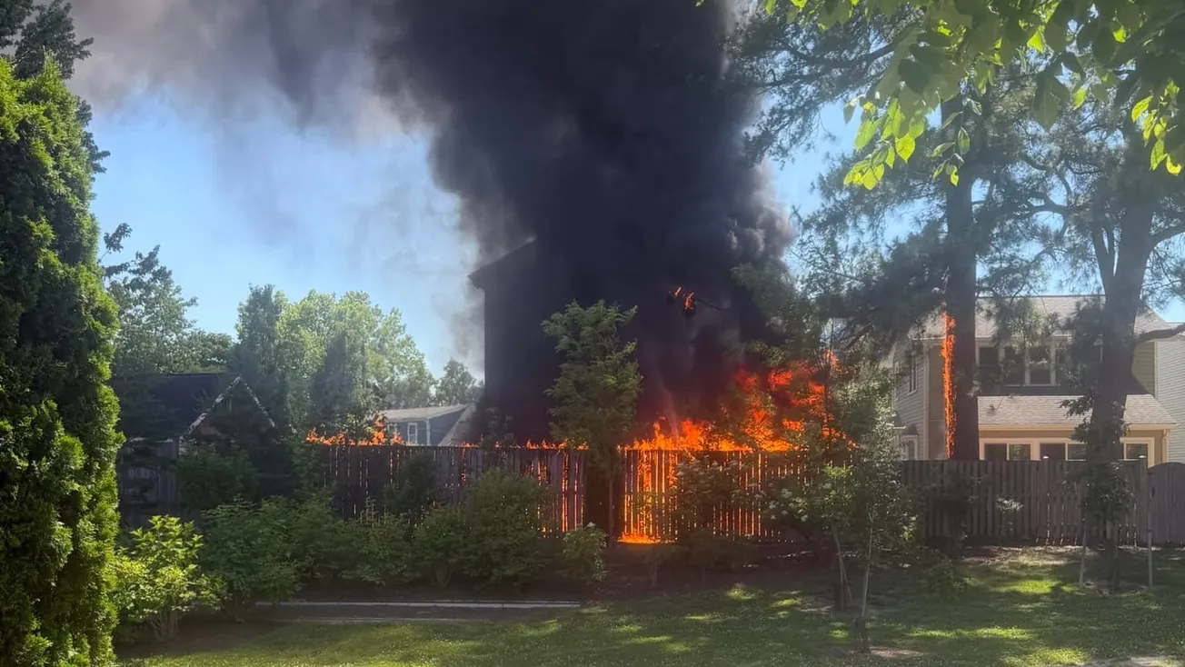 Backyard fire feature sparked Randolph Avenue house fire, Alexandria officials say
