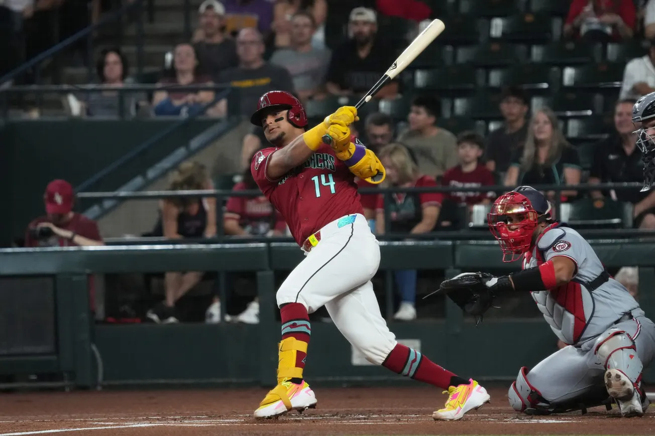 Gabriel Moreno hits 2-run homer, Diamondbacks avoid sweep with 5-1 win over Nationals