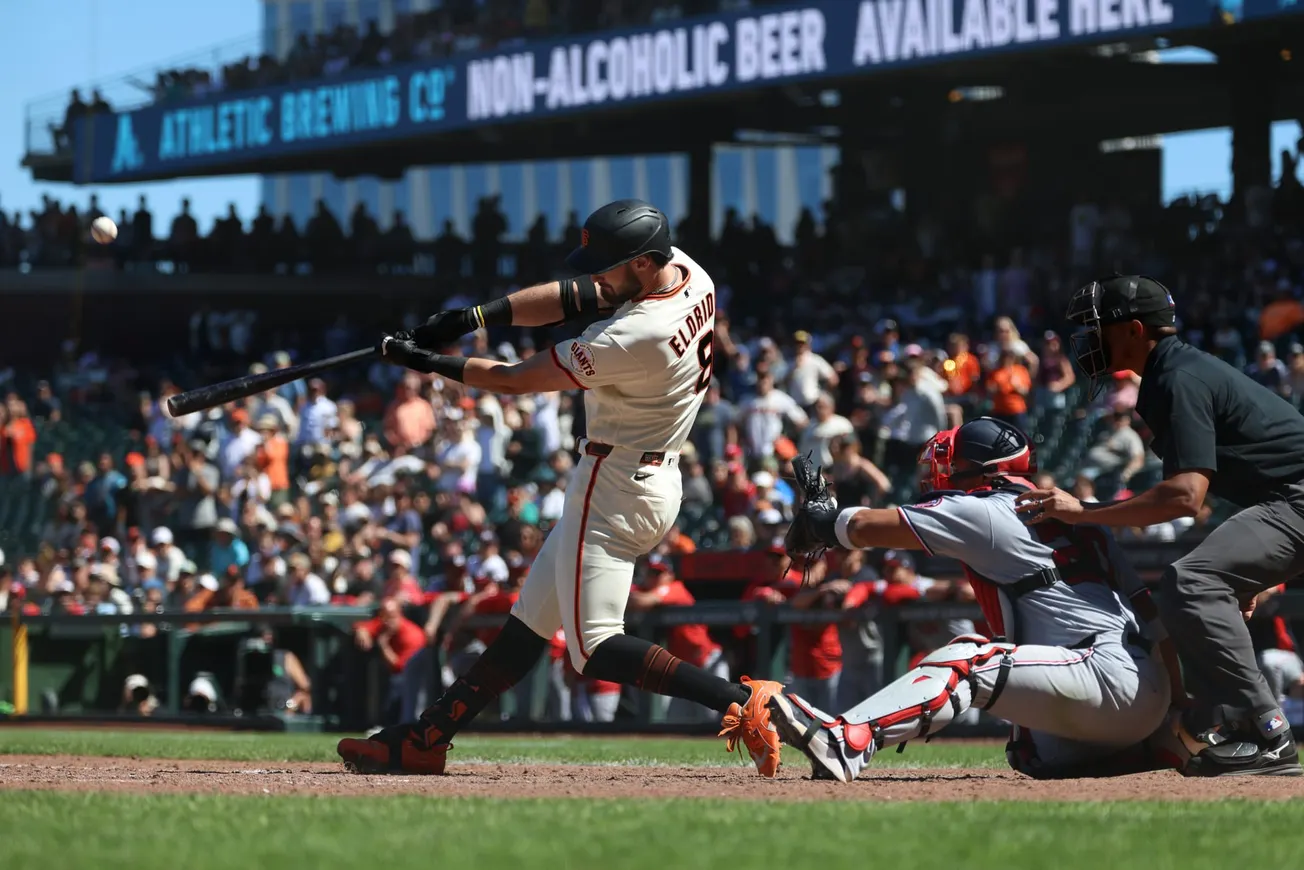 Eldridge's grand slam caps wild comeback as Giants rally from 8 down in 8th to stun Nats, 11-10