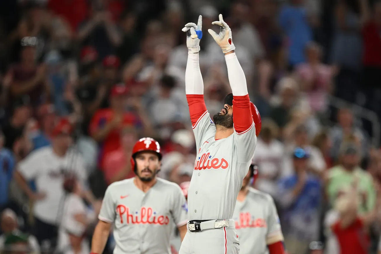 Derek Hill hits 2-out, 2-run pinch homer in 9th to lift the Phillies past the Nationals, 5-4