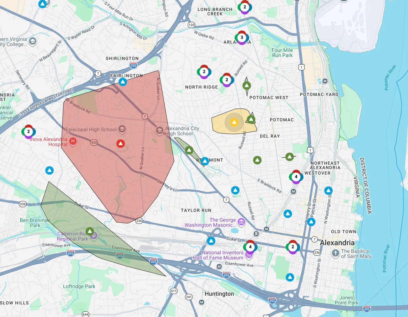 Severe storms knock out power to nearly 11,000 Alexandria customers; most restored by Friday morning as heat looms