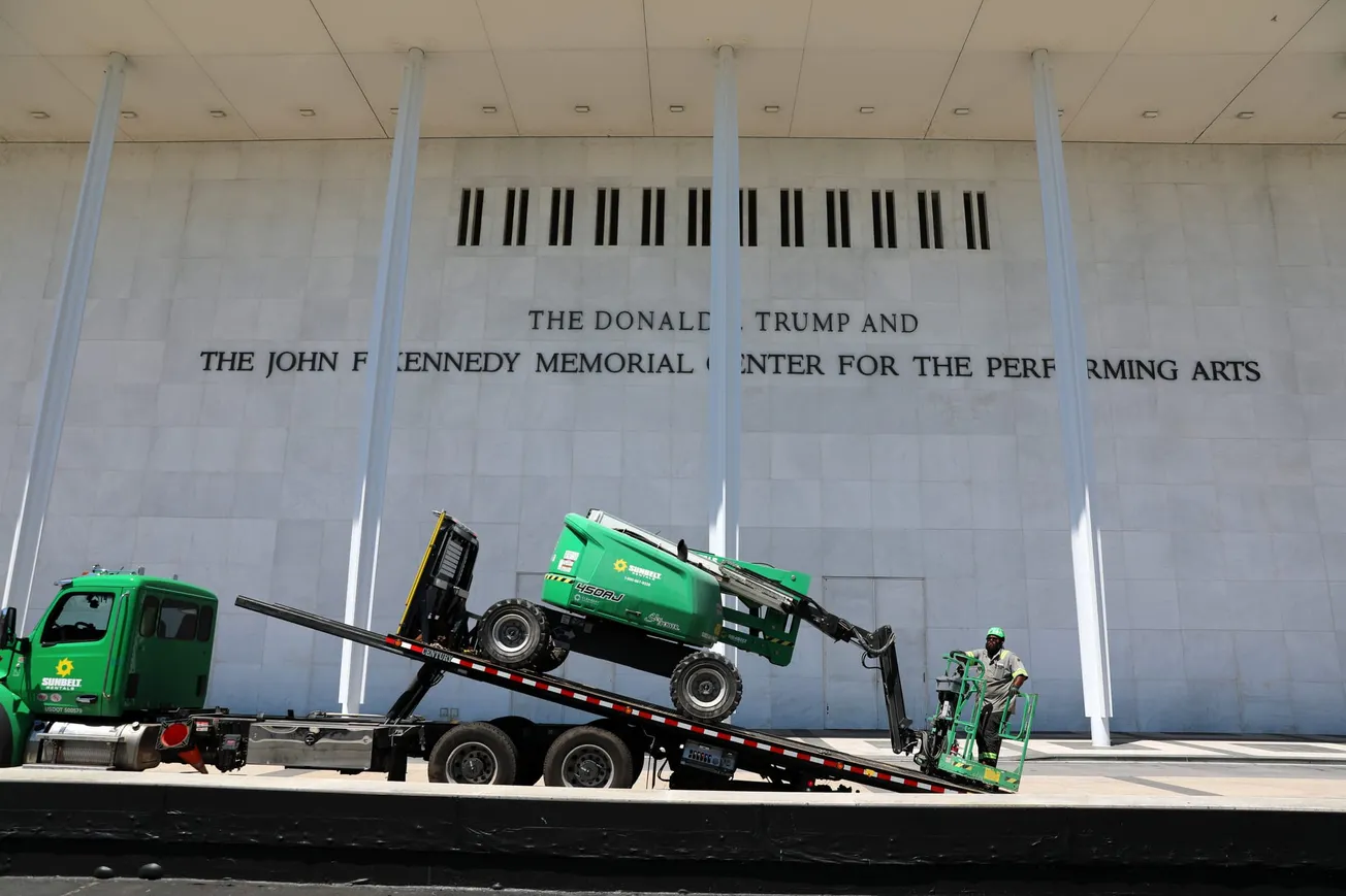 Kennedy Center moves to erase Trump references after judge said they were illegally added