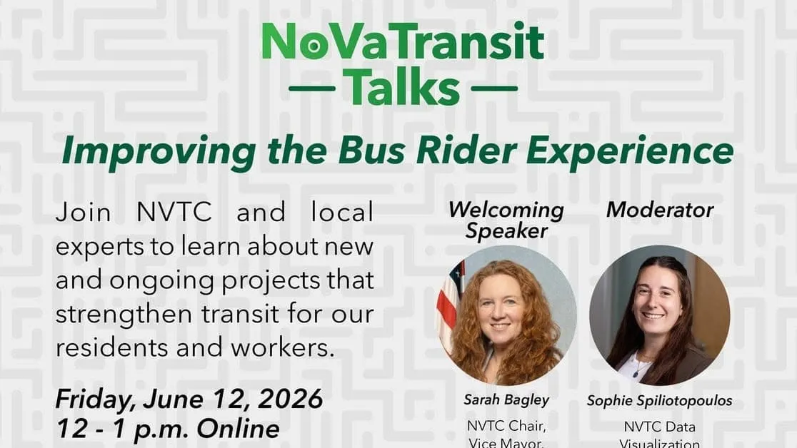 NVTC webinar on June 12 to focus on improving the bus rider experience