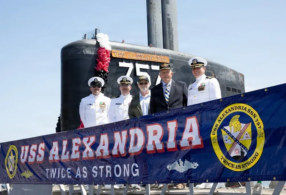 The submarine named for Alexandria decommissions on her 35th birthday
