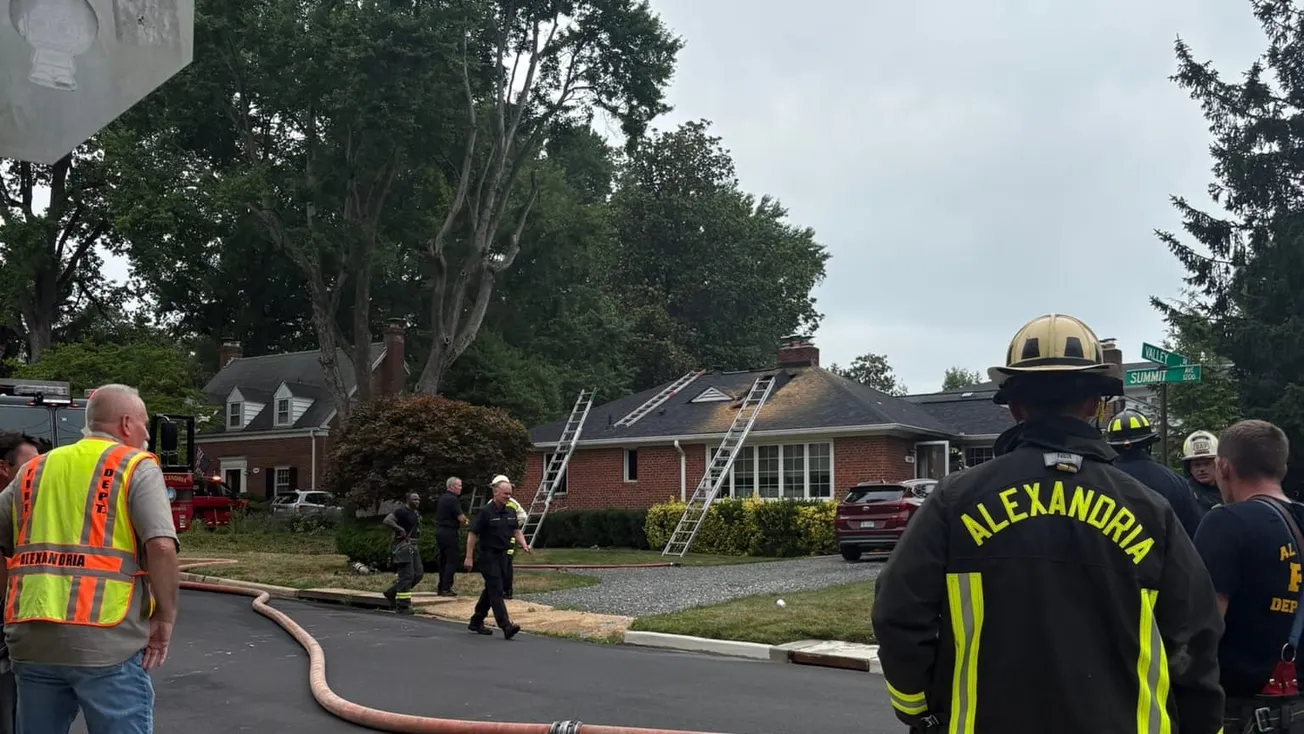 House fire on Valley Drive injures two, road now reopened