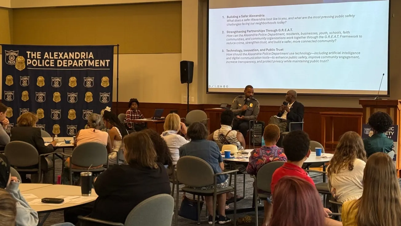 Alexandria residents weigh in on APD's public safety plan at community forum