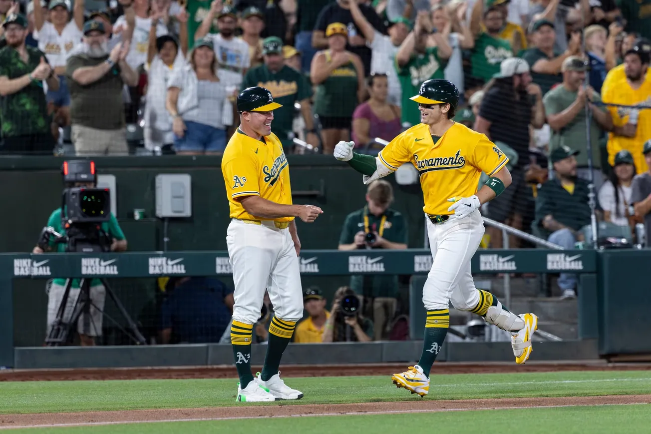 A's rebound and rout Nationals 15-1 to stop 10-game skid as Ginn takes no-hitter into 7th inning