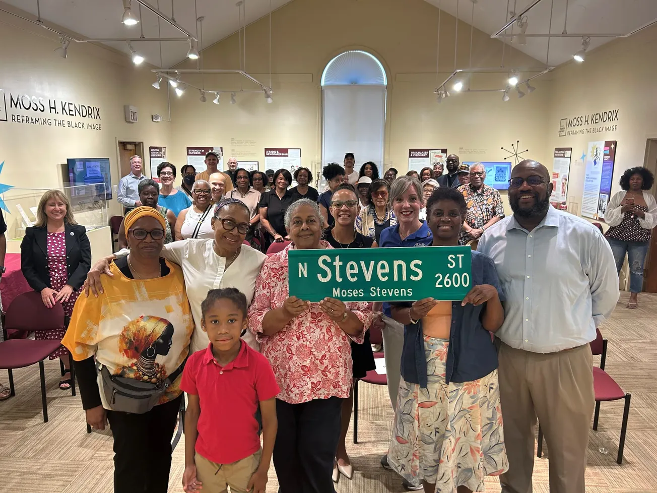 Moses Stevens Street rededication ceremony draws family, city leaders to Black History Museum