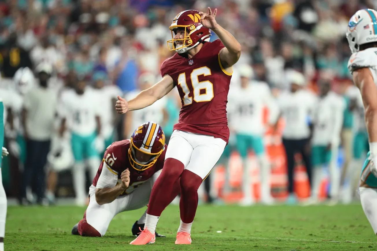 Washington Commanders are releasing kicker Jake Moody, AP source says