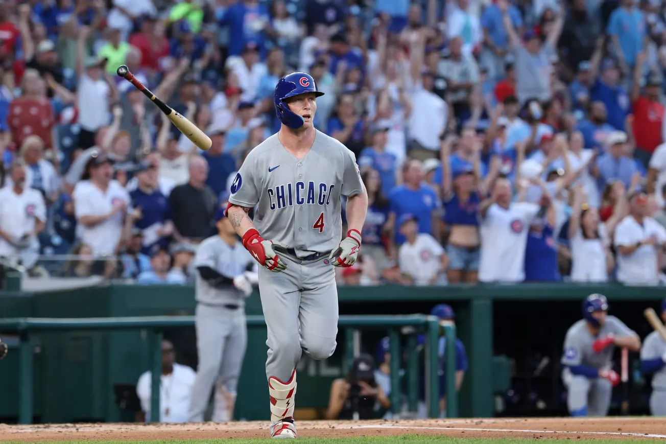 Pete Crow-Armstrong hits 27th homer and Cubs beat Nationals 8-6 to move 20 games over .500
