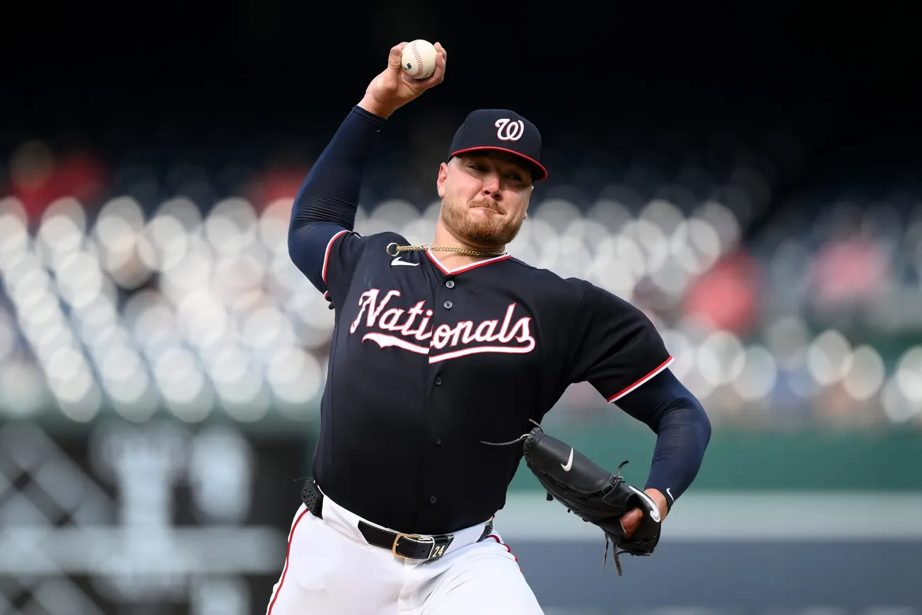 Cade Cavalli takes a no-hitter into 7th inning as the Nationals rout the Cubs 7-0