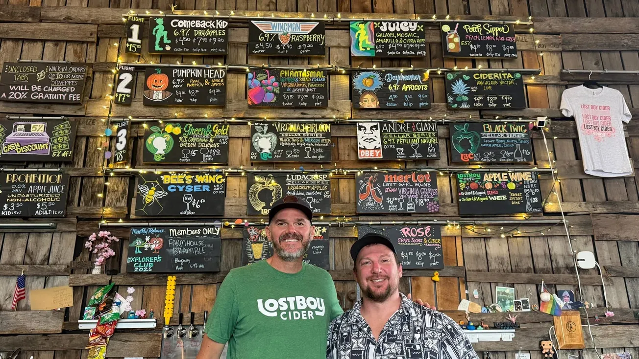 A new cider maker, and a first real harvest, at Lost Boy Cider