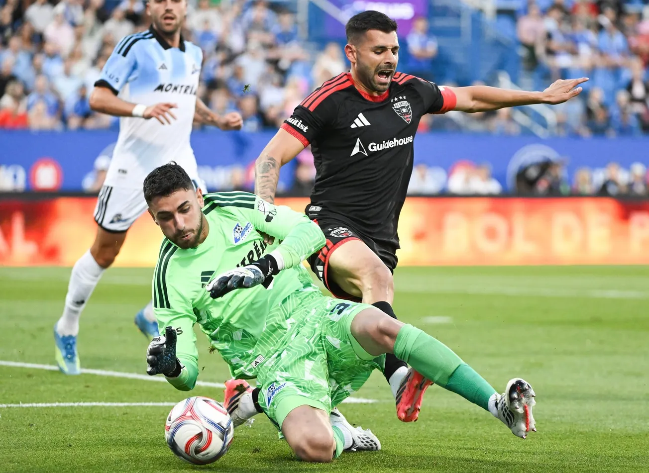 Baribo scores a goal, Johnson has 5 saves for DC United in 1-1 tie with Montreal