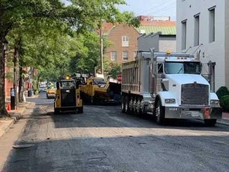 Eight street segments scheduled for repaving, concrete work this week