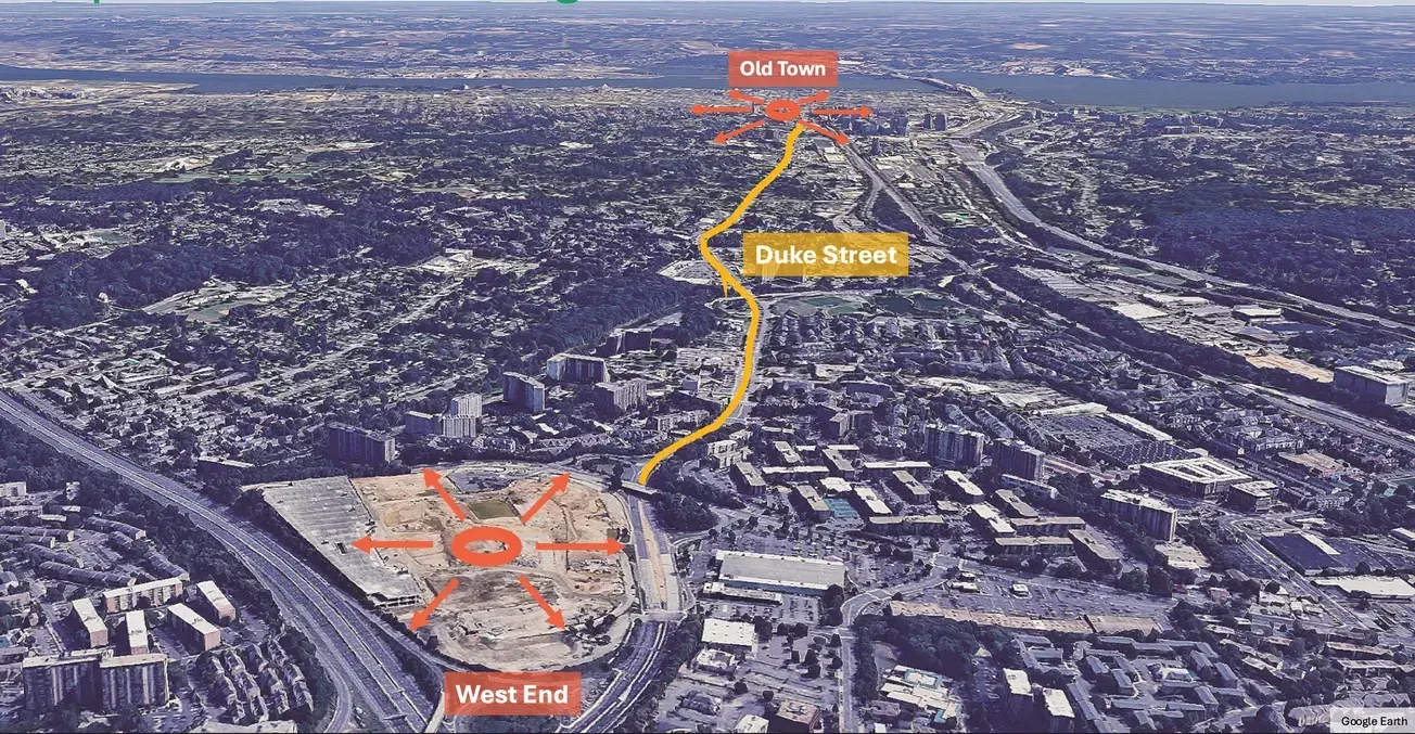 Alexandria extends comment period on Duke Street draft recommendations to Sept. 15