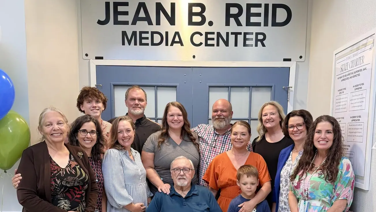 ACPS dedicates the Jean B. Reid Media Center on International Literacy Day
