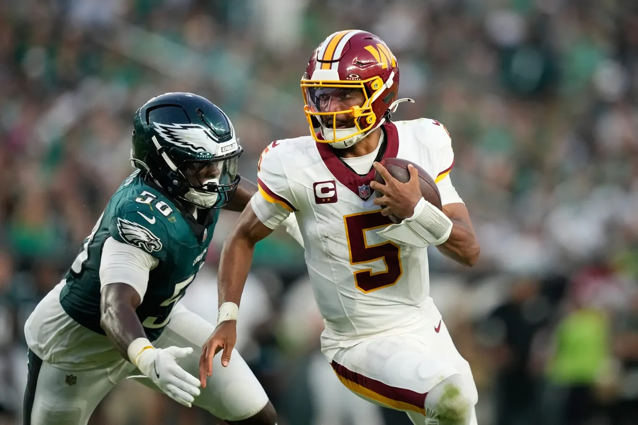 Pass protection and chunk plays hurt the Commanders, who still came close to an upset in Philly