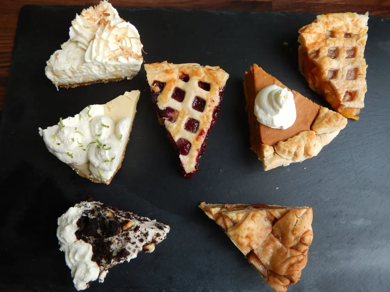Kiwi Kuisine will reopen its Eisenhower Avenue pie shop with a ribbon-cutting and a pie-eating contest