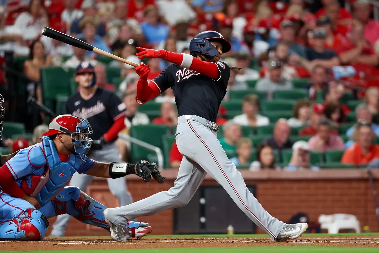 CJ Abrams joins 30-30 club as Nationals rout Cardinals 9-1