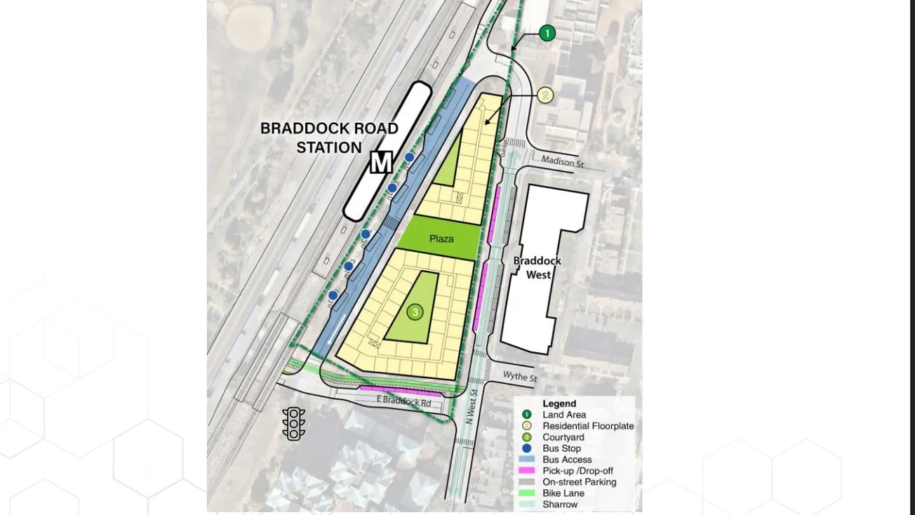 Metro seeks a developer for 3.4 acres at Braddock Road station
