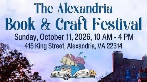 Alexandria Book & Craft Festival returns to Old Town on Sunday