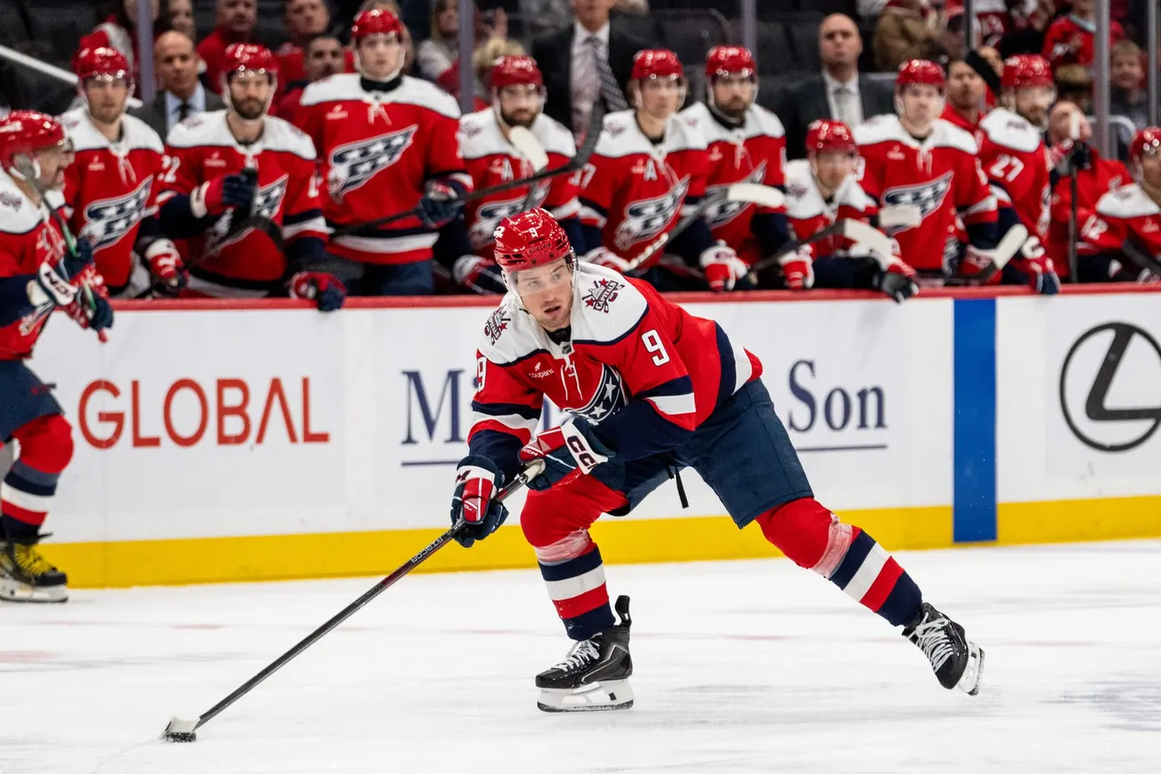 Ryan Leonard scores highlight-reel goal, leads the Capitals over the Devils 4-2