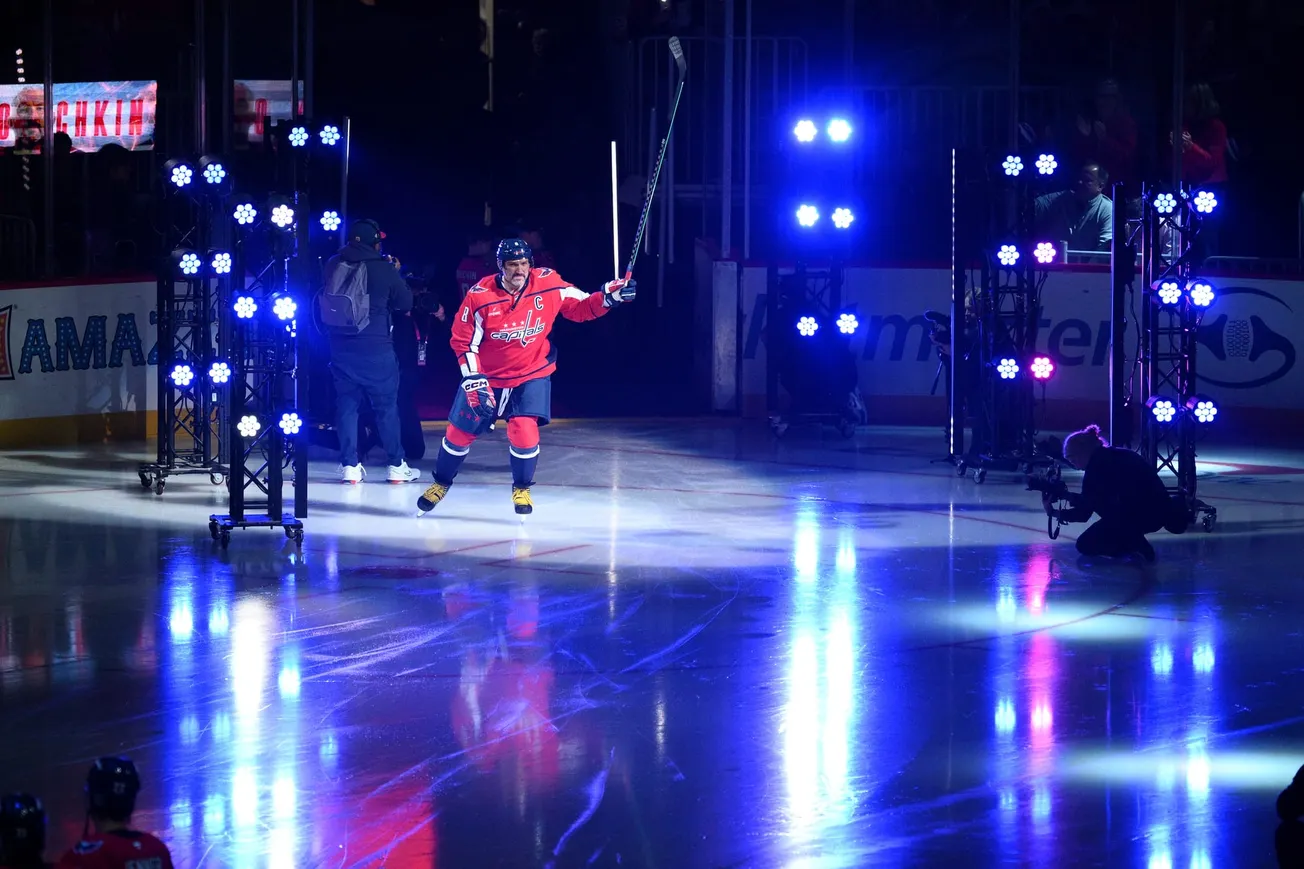 Capitals top Penguins 5-3 in Alex Ovechkin's final home opener in Washington