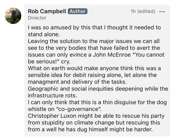 I dropped out from public sector...