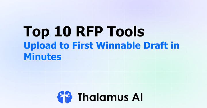 Top 10 RFP Tools for Enterprises - Who Uses Real AI in 2026?