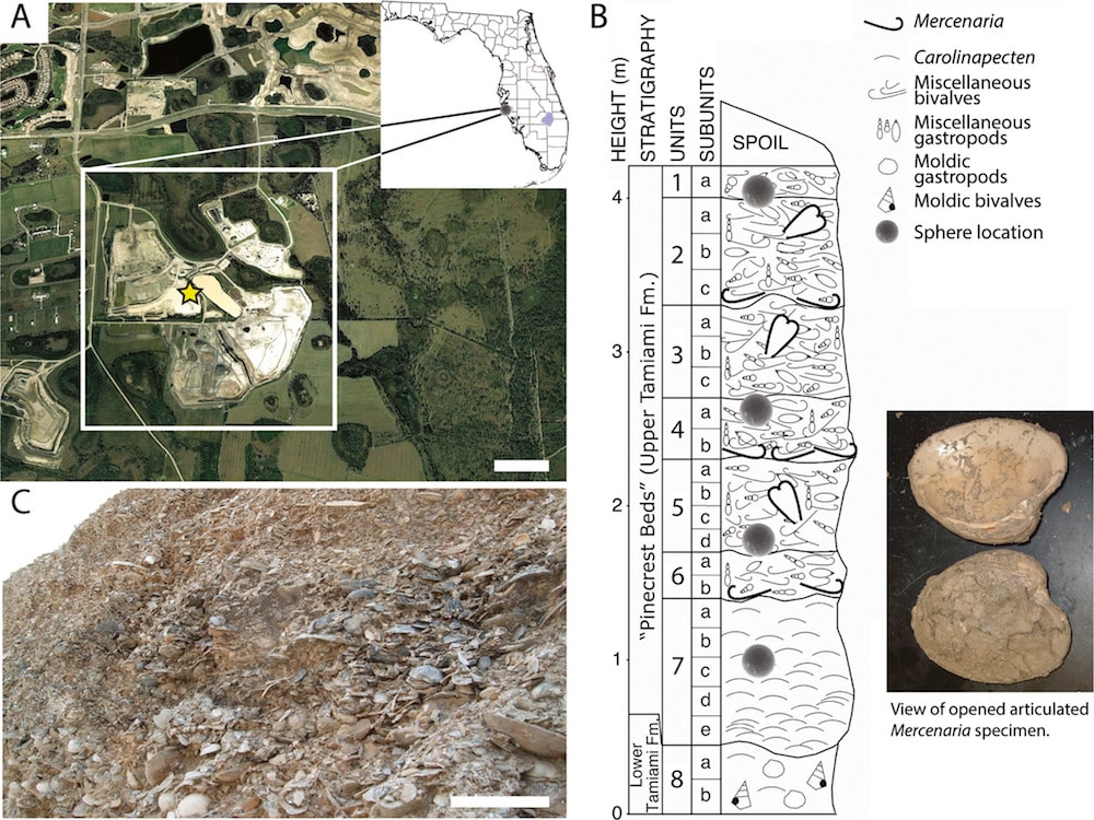 anciennes billes cosmiques traces impact meteorite carte lieu