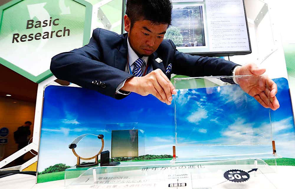 batterie transparente fenetre NTT