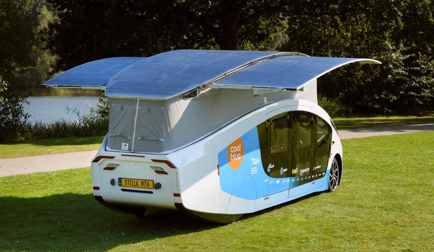 camping car stella vita toit solaire
