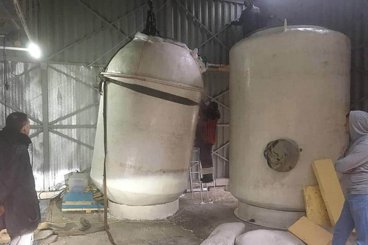 conteneur kriorus azote liquide