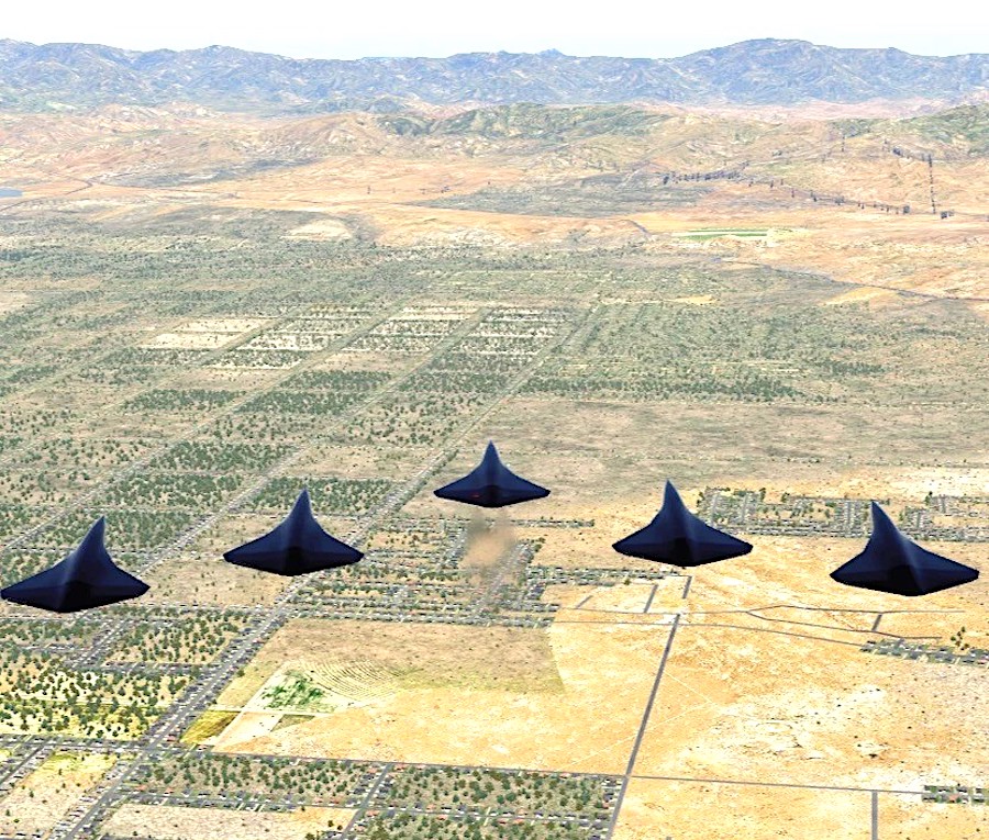 drones combat supersoniques arrow vol formation