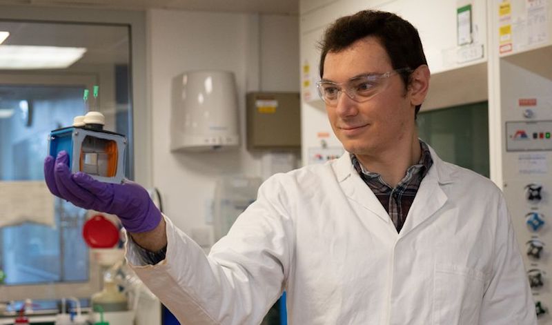 feuille artificielle production gaz synthese