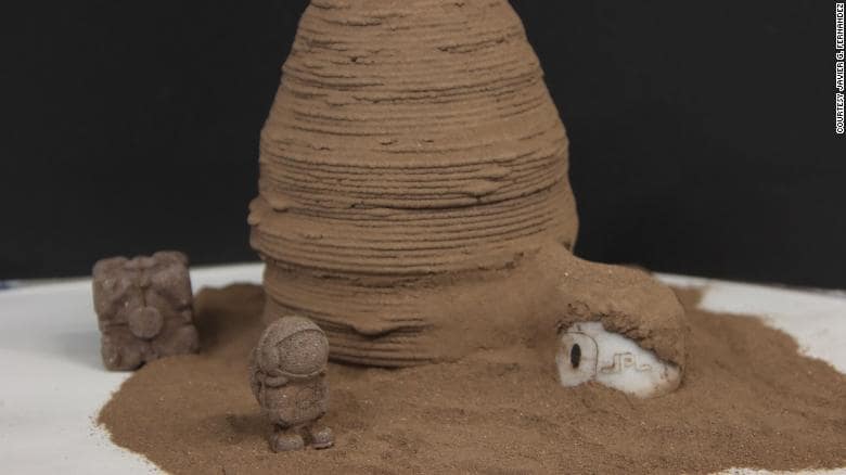 modele habitat martien chitine