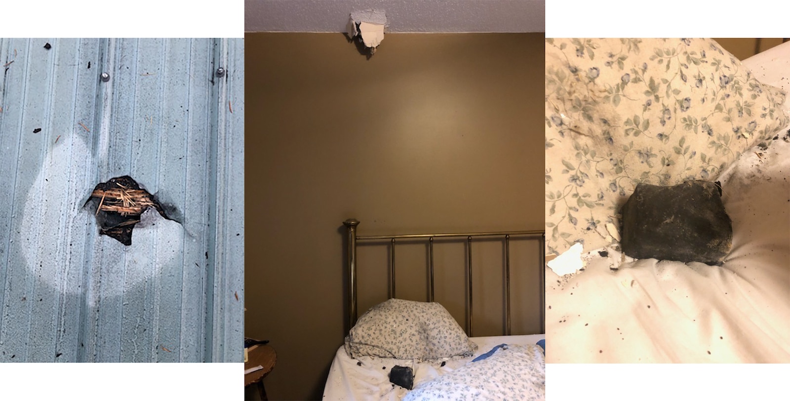 morceau meteorite lit hamilton 2021